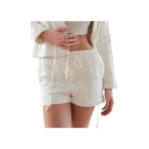 NEW HANDLOOM ono quilted short in natural